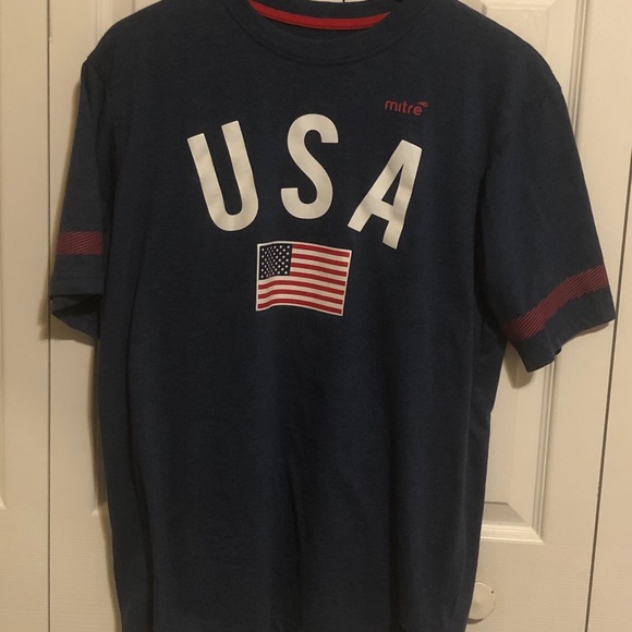 Mitre USA 🇺🇸 Tee Shirt Size Large - Picture 2 of 15